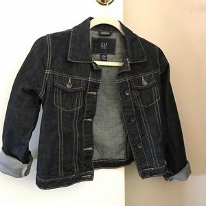 Gap Kids Dark Wash denim jacket